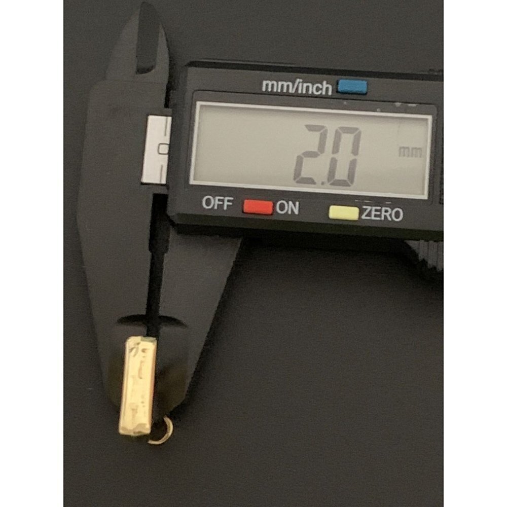 18K Gold Pendant Padlock 2.15 grams - Picture 7 of 10